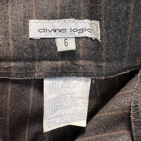Divine Logic Brown Dress Pant - Picture 3 of 4
